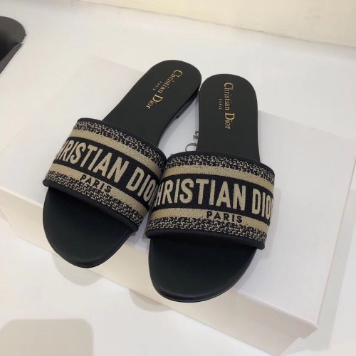 Christian Dior Flat Sandals CDFS3665567877999866322